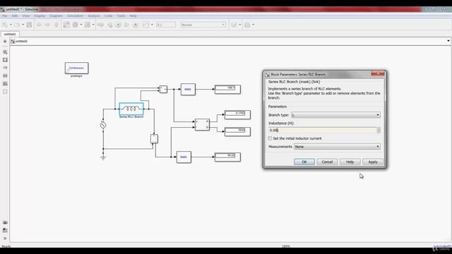 2.4. AC Inductance with MATLABSIMULINK