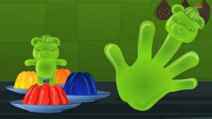 Finger Family | Candy Bear Finger Family | English nursery rhymes for children