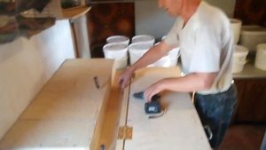 Сушилка для меда в работе