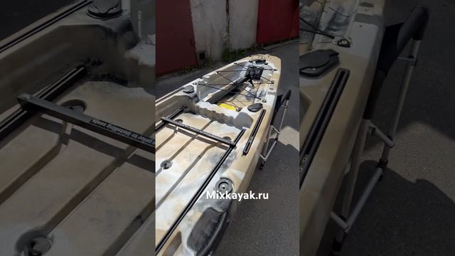 Каяк с педальным приводом VK-25 #fishing #fishingkayak #kayak #каяк #рыболовныйкаяк #рыбалка