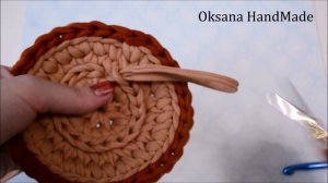 Декоративные Чашки из трикотажной пряжи. МК и схема.