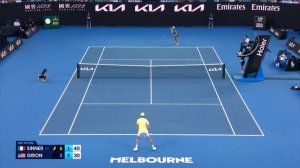 Jannik Sinner v Marcos Giron Highlights | Australian Open 2025 Third Round