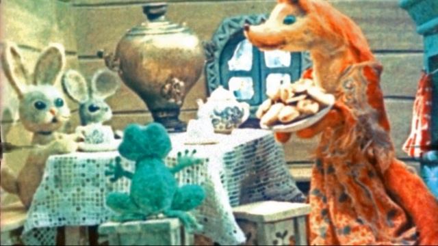 Теремок. Русская народная сказка. | Диафильм.