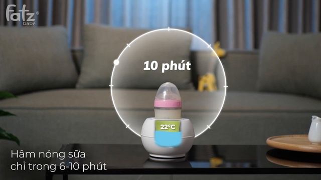 Máy hâm sữa bình cổ siêu rộng - Mono 3 - Fb3027SL | Rã đông sữa mẹ, hâm sữa và thức ăn | FATZBABY