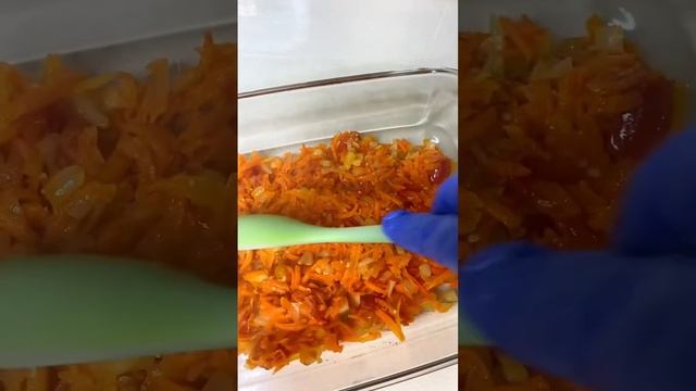 Горбуша с овощами #готовимдома #еда #рецепты ￼