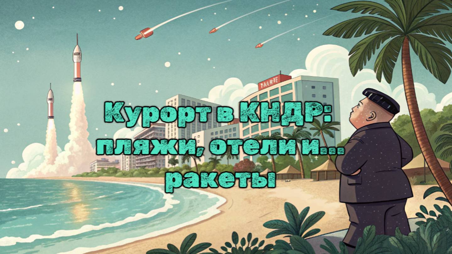 Роскошный отдых в Северной Корее: чем удивит курорт будущего, который ждёт россиян?