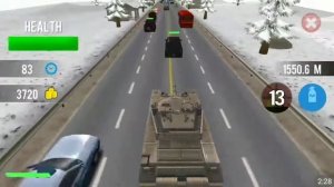 Tank Traffic Racer 2(new tank unlocked) #3 - Best Android Gameplay HD