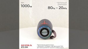 Портативная аудиосистема SUPRA BTS-590
