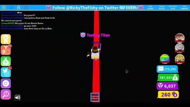 Roblox Texting Simulator- Americano Quest смотреть онлайн