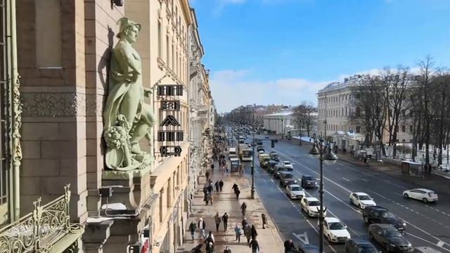 #Вот и кончен февраль #Невский проспект. #Алексей Иващенко.