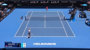 Diana Shnaider v Donna Vekic Highlights | Australian Open 2025 Third Round