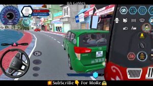 Car Simulator Vietnam #01 Green Car  Toyota Innova City Driving - Best Mobile Games 2021