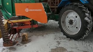 Ремонтируем "страшную" косилку-плющилку и пресс ПР-180 М №8