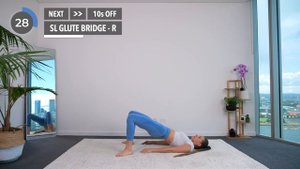 Reduce HIP DIPS NATURALLY & Grow BIGGER SIDE BOOTY - Glute Med & Max Workout, No Equipment, At Home