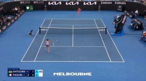 Elina Svitolina v Jasmine Paolini Highlights | Australian Open 2025 Third Round