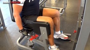 Ягодицы | Отведение ног сидя в тренажере.