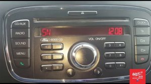 Магнитола 6000CD.Определение серийного номера для FORD MONDEO,GALAXY,SMAX.