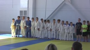 Краснодар, пос. Знаменский. Тренировка дзюдо