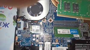 Замена оперативной памяти на ноутбуке GIGABYTE , как поменять оперативную память.