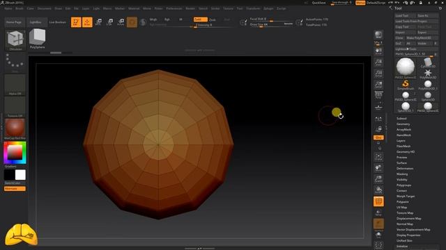 Моделируем для чпу в Zbrush (720p)