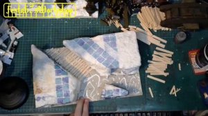 Emhar 1/35 MK IV male tank and Infantry - World War 1 - Tribute to the fallen - P2