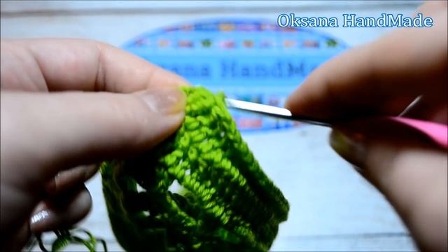 Кроп-топ крючком 2/2 часть. Crop top crochet 2/2 of