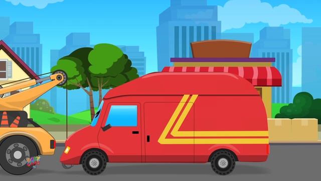 Fire Truck Car Garage | Service and Repairing | Videos for Children And Babies | Baby Cars Tv смотреть онлайн