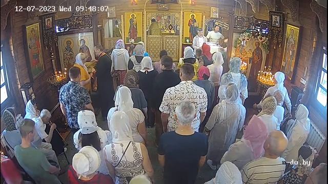 ☦ Прямой эфир | Божественная литургия в храме Николая Японского г. Минска | 12.07.2023 г. в 9.30