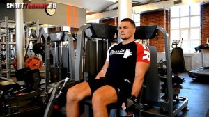 Разгибания ног сидя в тренажере | Квадрицепс бедра.