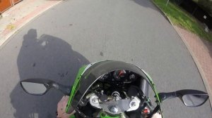 KAWASAKI ZX7R NINJA 1997 - SHORT BEGINNERS RIDE AND ACCELERATION - I LOVE THIS BIKE!