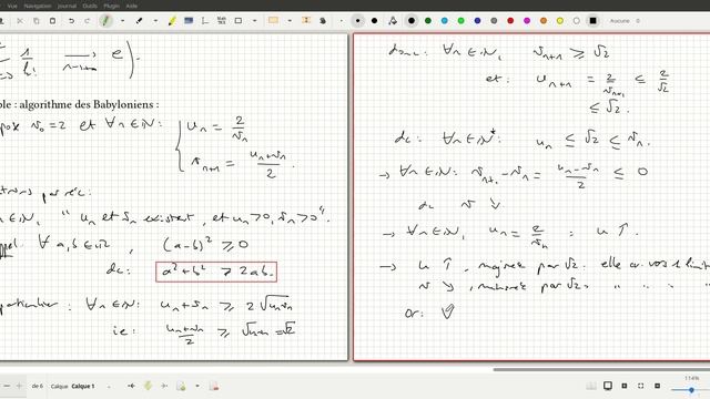 Chapitre X : partie 3.2c, suites adjacentes. смотреть онлайн