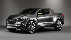 Пикап Hyundai снова попался фотошпионам: родня Tucson, но со своим дизайном