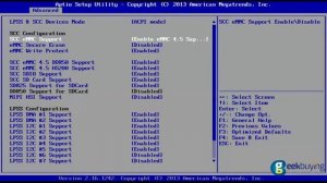 tv box Minix Neo Z64 Mini PC Bios Setting