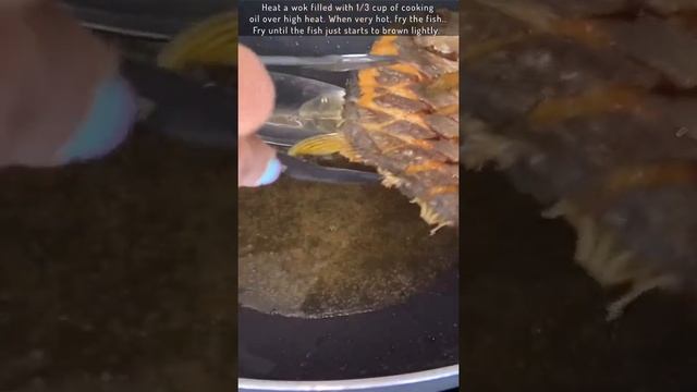How to cook sweet and sour fish / with simple ingredients #shorts #fish #simplerecipe #how смотреть онлайн