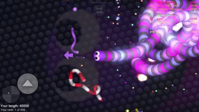 Slither.io A.I. 001 Strong Bad Snake Skin Hacked? vs. 2727227 Snakes Epic Slitherio Gameplay! #262