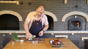 Курица в луковой шелухе - рецепт копченой курицы без коптильни!