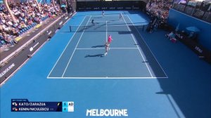 Kato/Zarazua v Niculescu/Kenin Highlights | Australian Open 2025 First Round