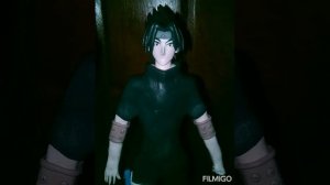 sasuke uchiha de plastilina #shorts #plastilina #video #anime #naruto #sasukeuchiha