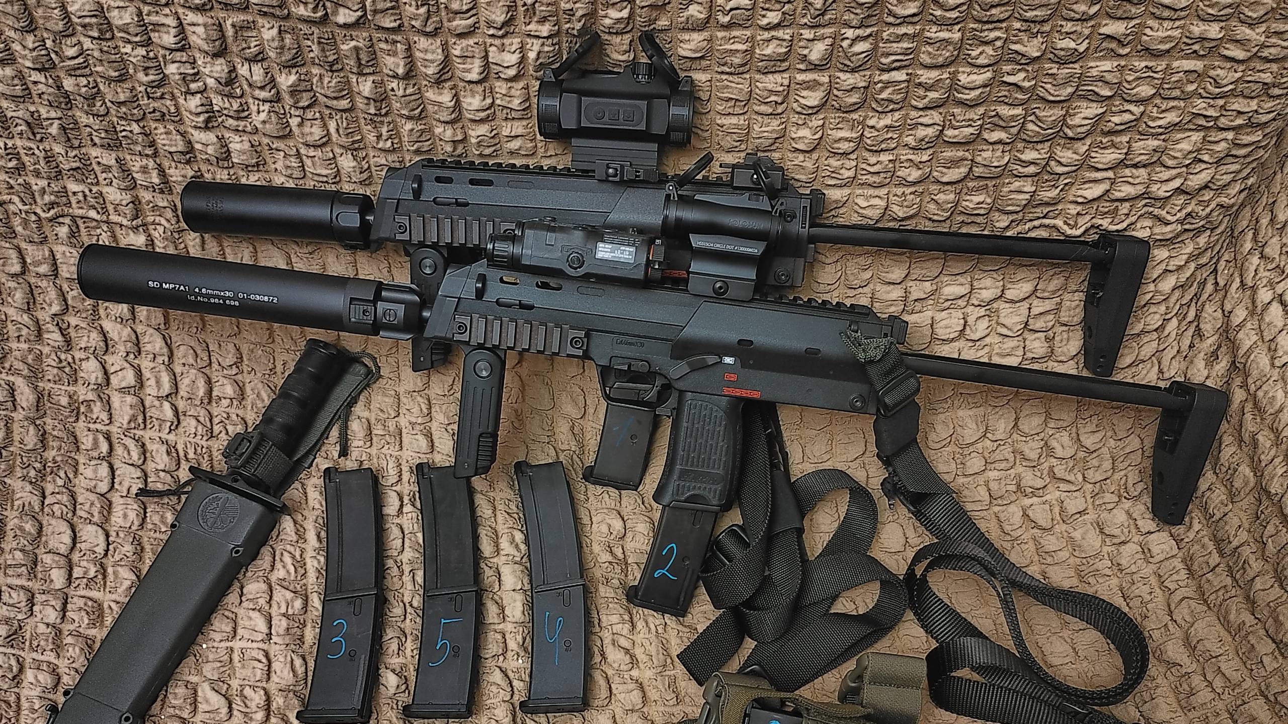 Страйкбольный   Пистолет Пулемет MP7 от компании KWA_ Мнение нашего Боярина Часть 1