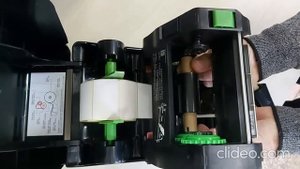 TSC TE200 позволяет использовать разные риббоны большие и маленькие