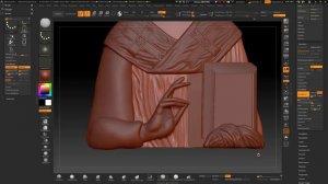 ZBrush создание модели иконы для ЧПУ. Урок 7