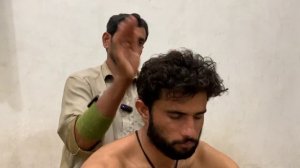 ASMR Head Massage from a Real Barber | Best sleep video | #headmassage #asmr #massage