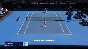 Nuno Borges v Carlos Alcaraz Highlights | Australian Open 2025 Third Round