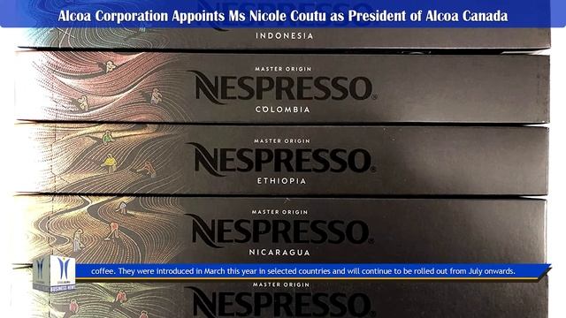 Nespresso Launches New coffee Capsules using 80% Recycled Aluminium смотреть онлайн