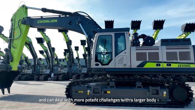 ZOOMLION ZE550G Excavator  -The Top 50 China Construction Machinery Annual Product Award