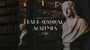 Dark Classical Academia  Haunted Library &  Thunderstorm