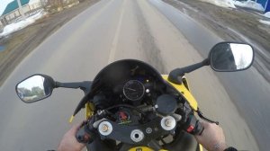 Первый выезд на YMAHA R1 в 2024 году! 26.03.2024  #yamaha  #yamahar1