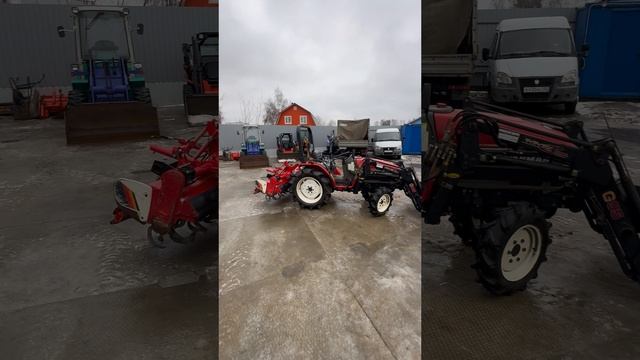 Аукционы Японии.
Обзор японского мини-трактора Yanmar F230