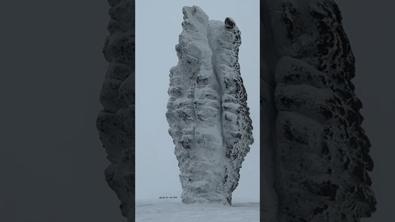 Плато Маньпупунёр, малая гора идолов. Удивительное место по своей красоте. #путешествуйснами