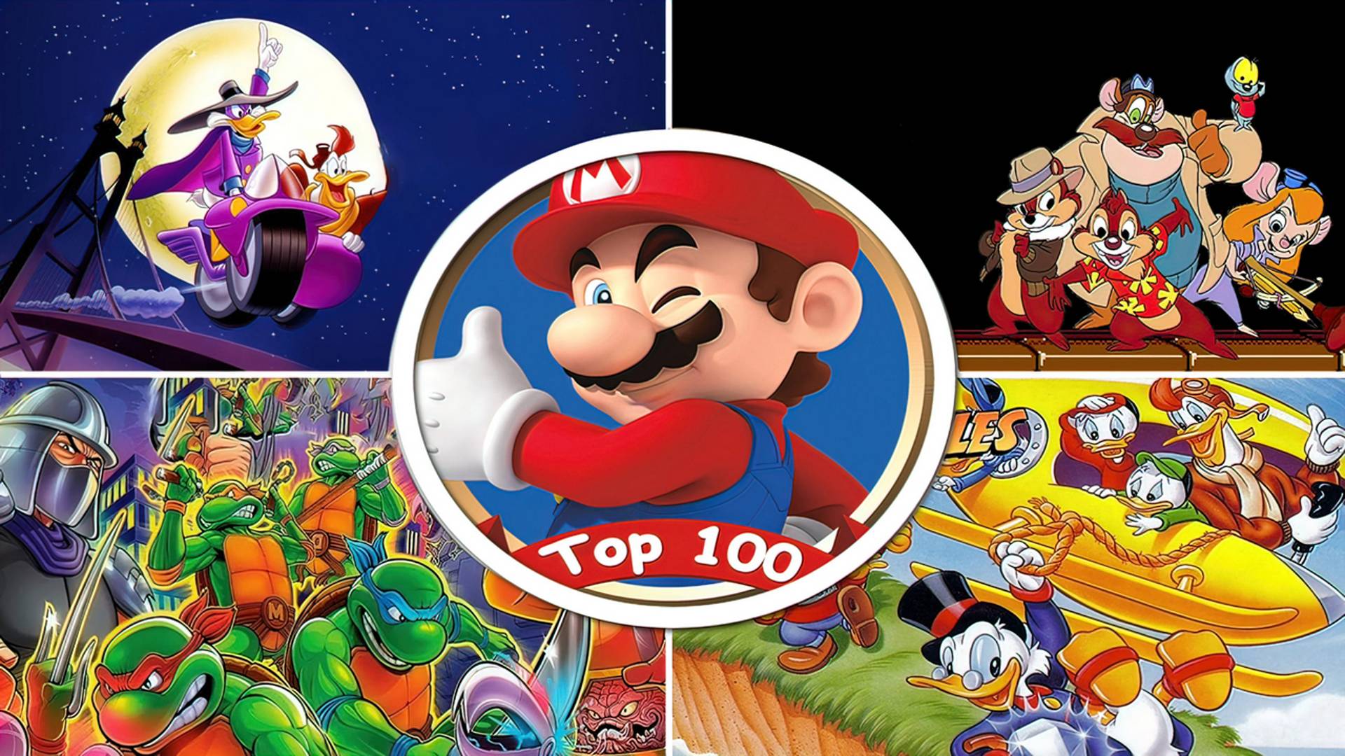 100 лучших игр Денди за 20 минут!